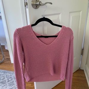 Pink Sweater